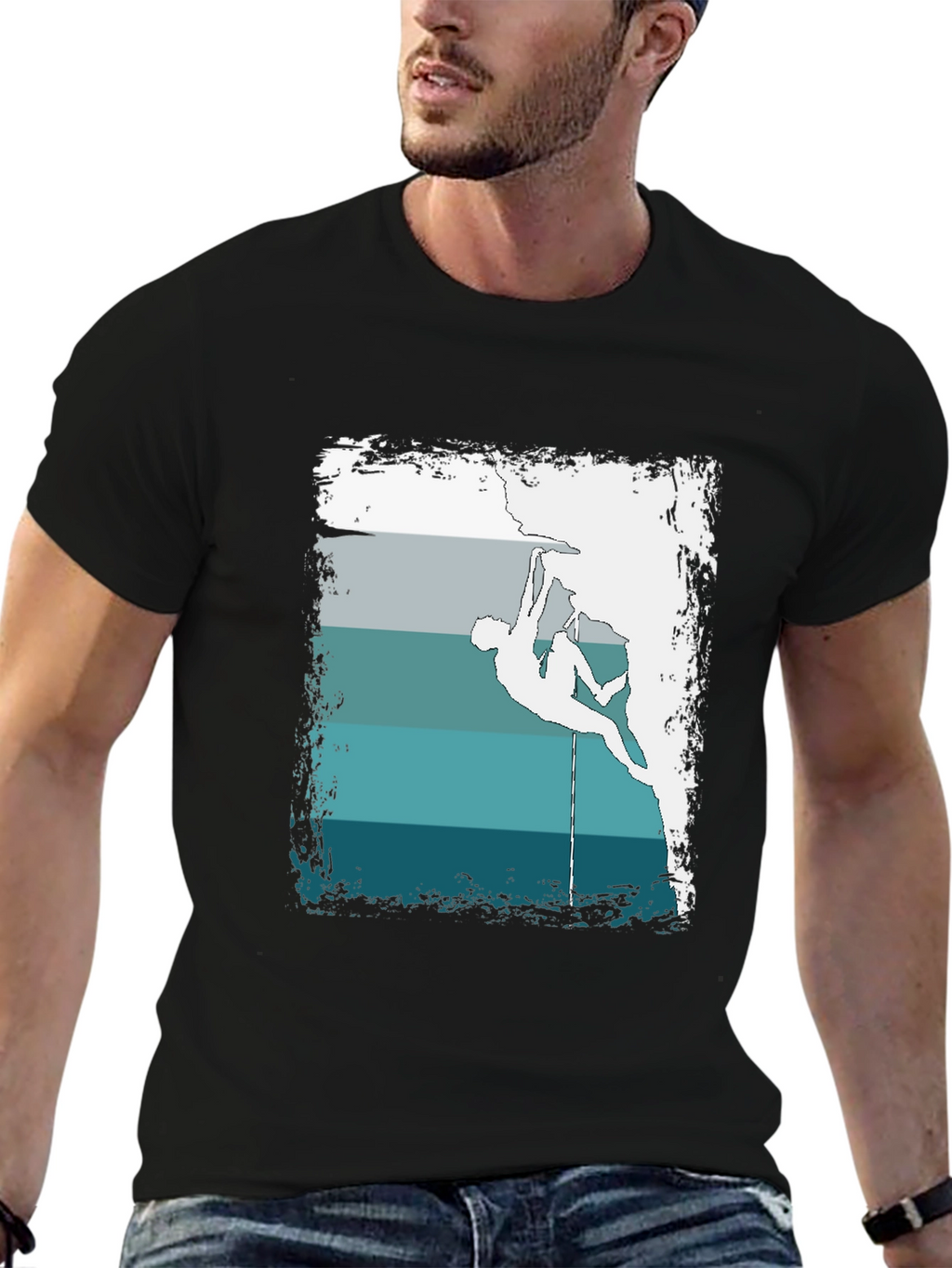 Climbing Graphic Tee - Adventure Ready Comfort