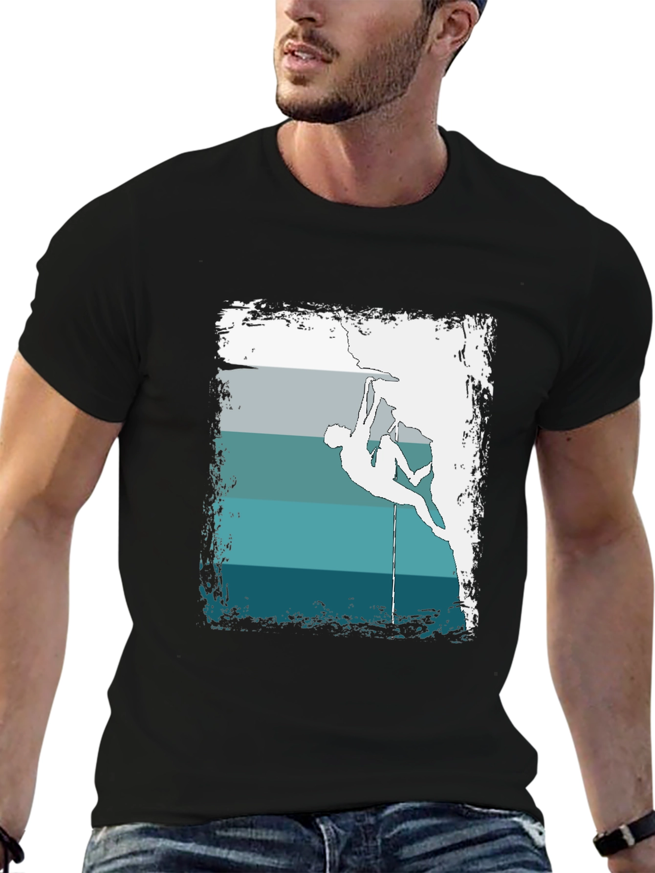 Climbing Graphic Tee - Adventure Ready Comfort