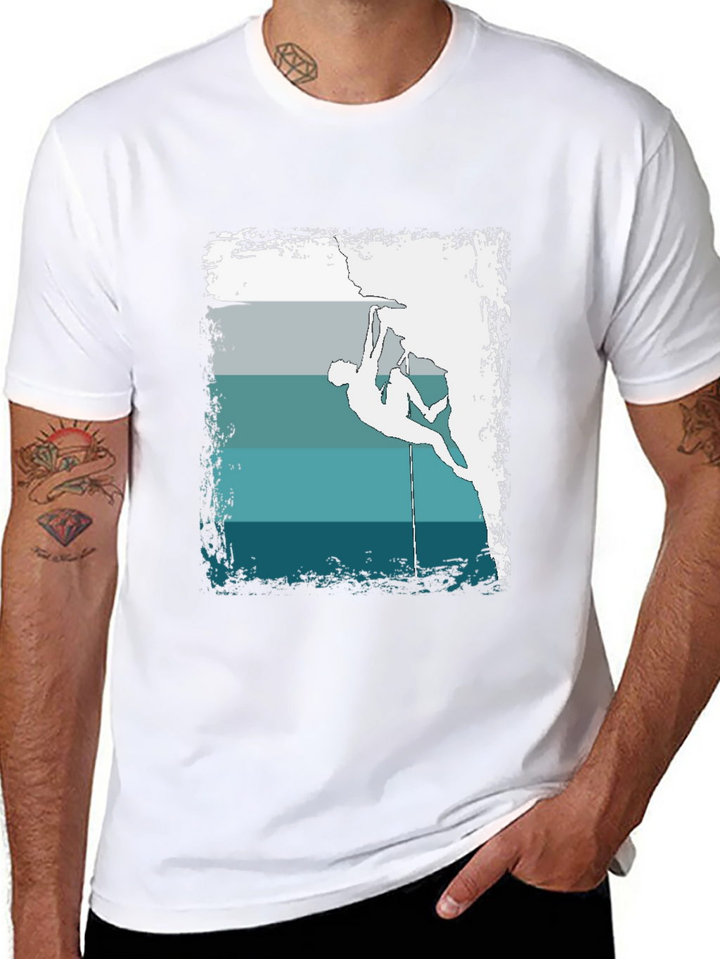 Climbing Graphic Tee - Adventure Ready Comfort