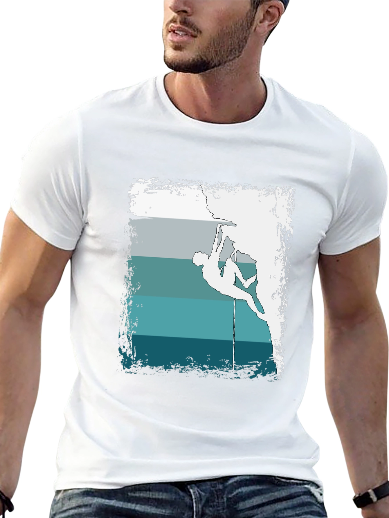 Climbing Graphic Tee - Adventure Ready Comfort