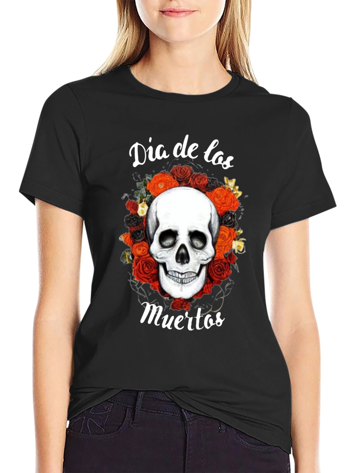 Dia de los Muertos Skull T-Shirt