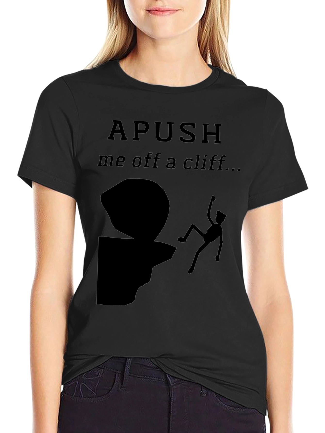APUSH Cliff T-Shirt - Funny US History Tee