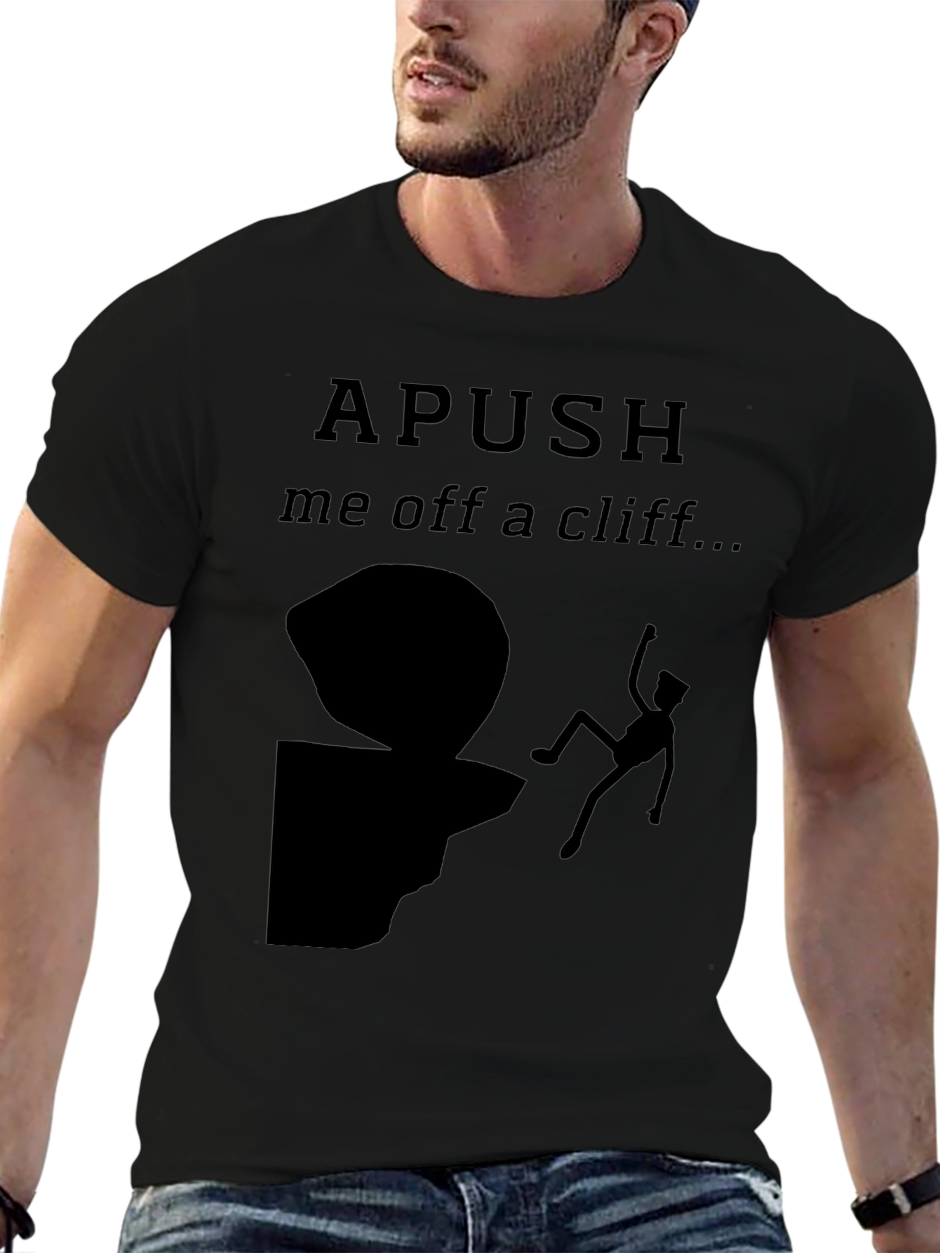 APUSH Cliff T-Shirt - Funny US History Tee