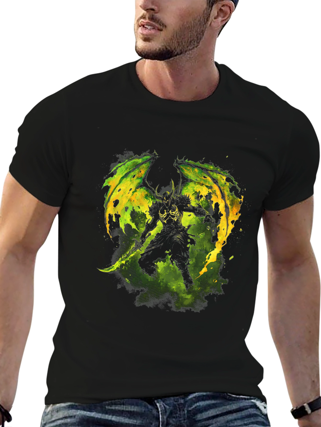 Illidan Stormrage T-Shirt - World of Warcraft Graphic Tee