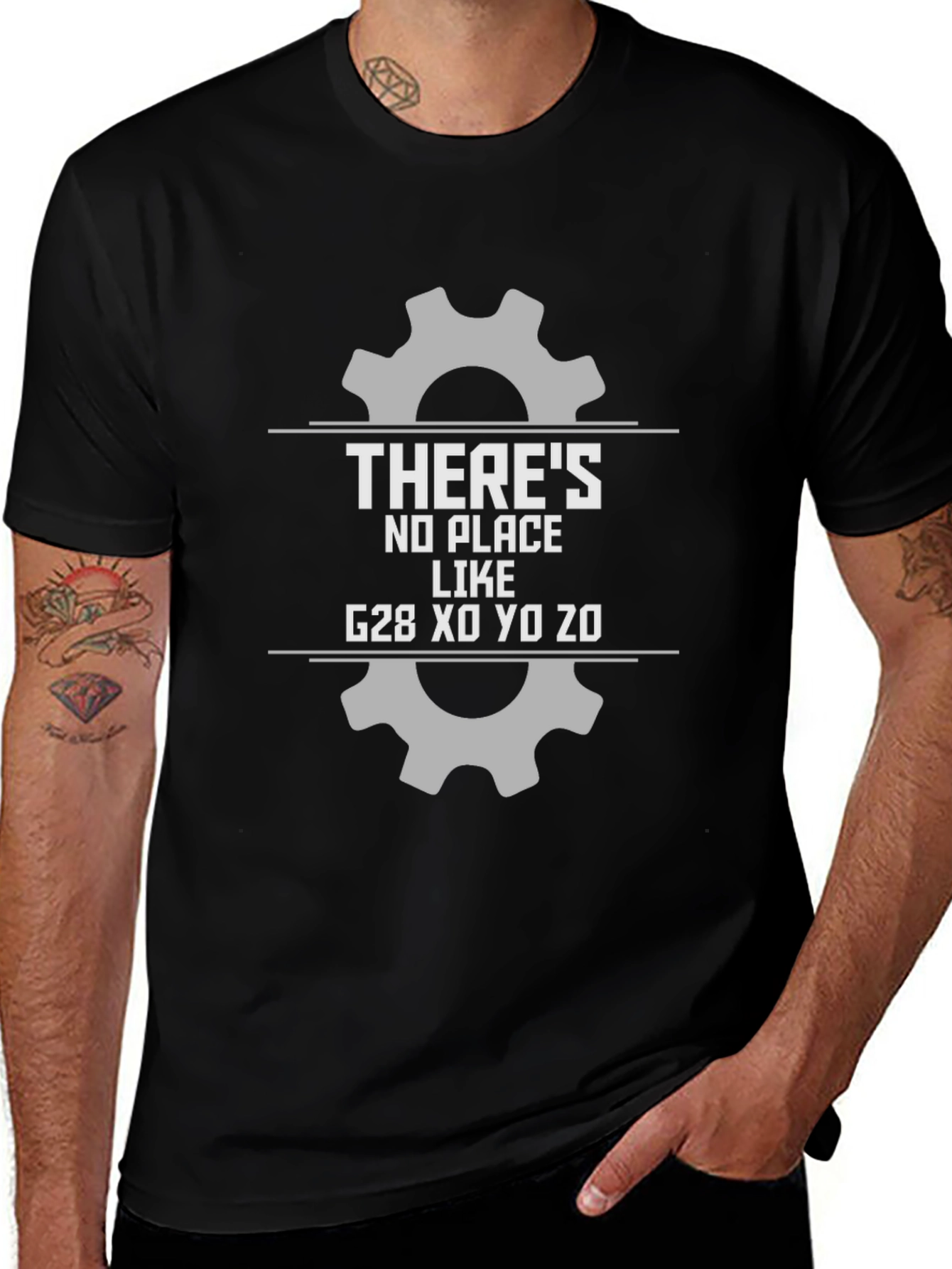 Theres No Place Like G28 CNC T-Shirt