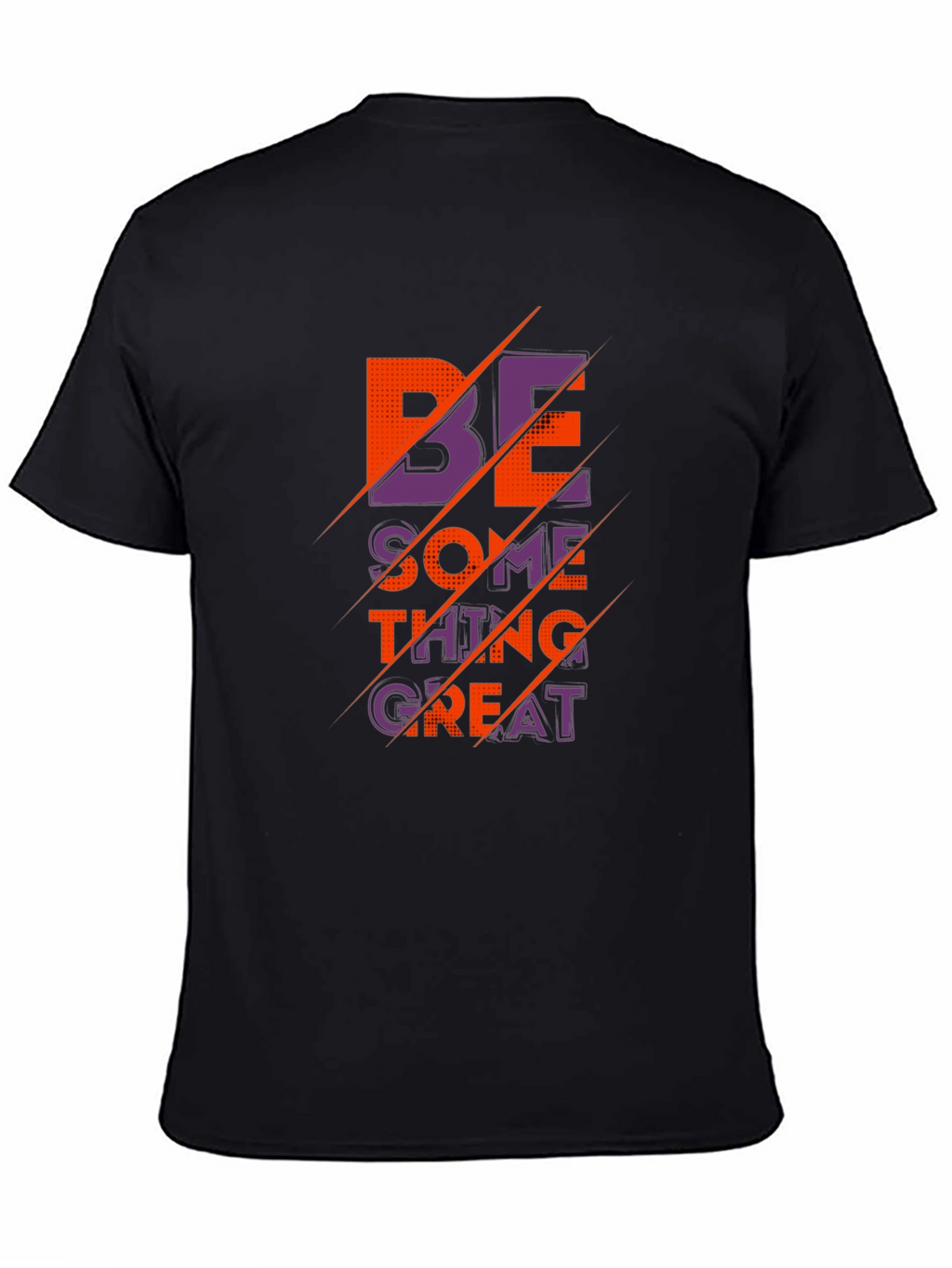 Be Something Great Graphic Tee - Stylish Black T-Shirt