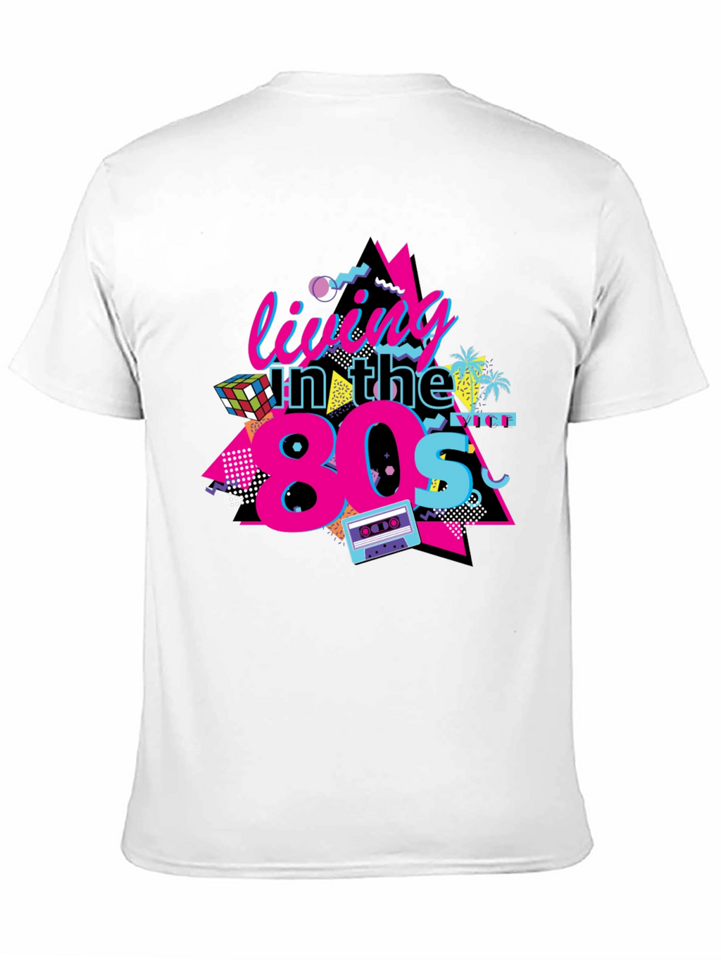 Living in the 80s Graphic Tee
