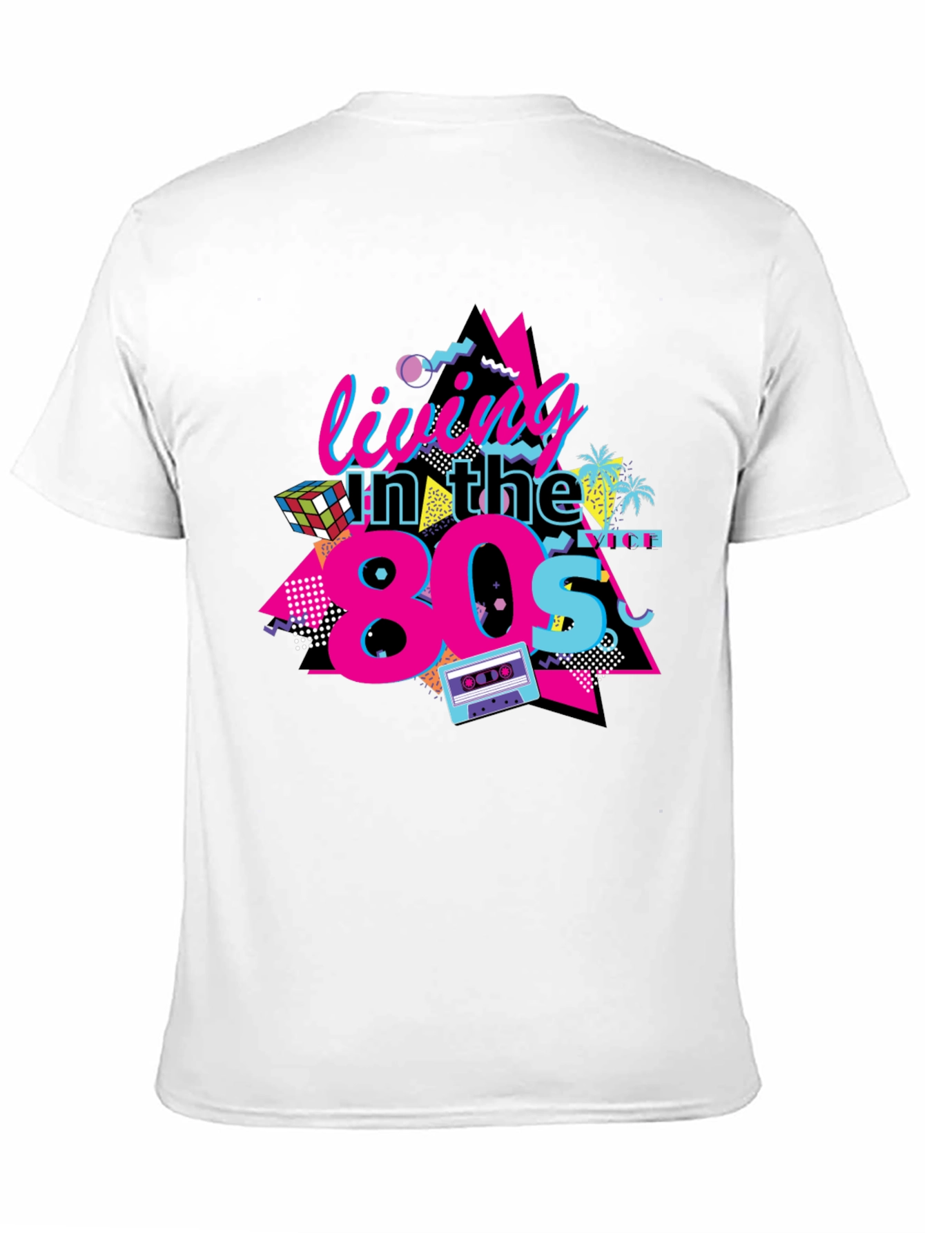 Living in the 80s Graphic Tee