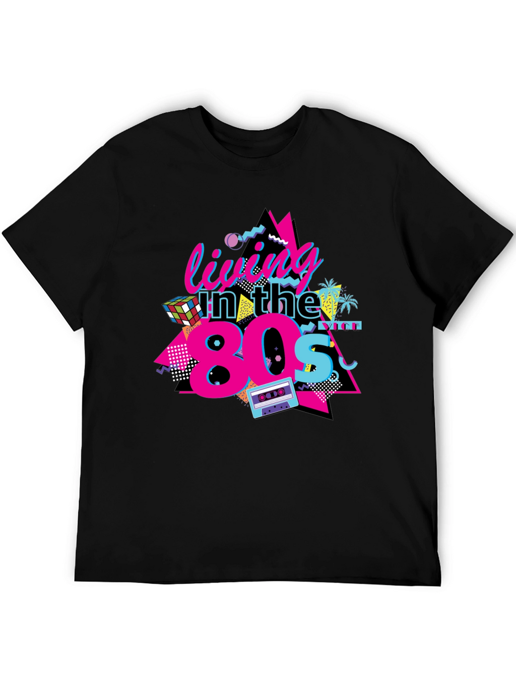 Living in the 80s Graphic Tee