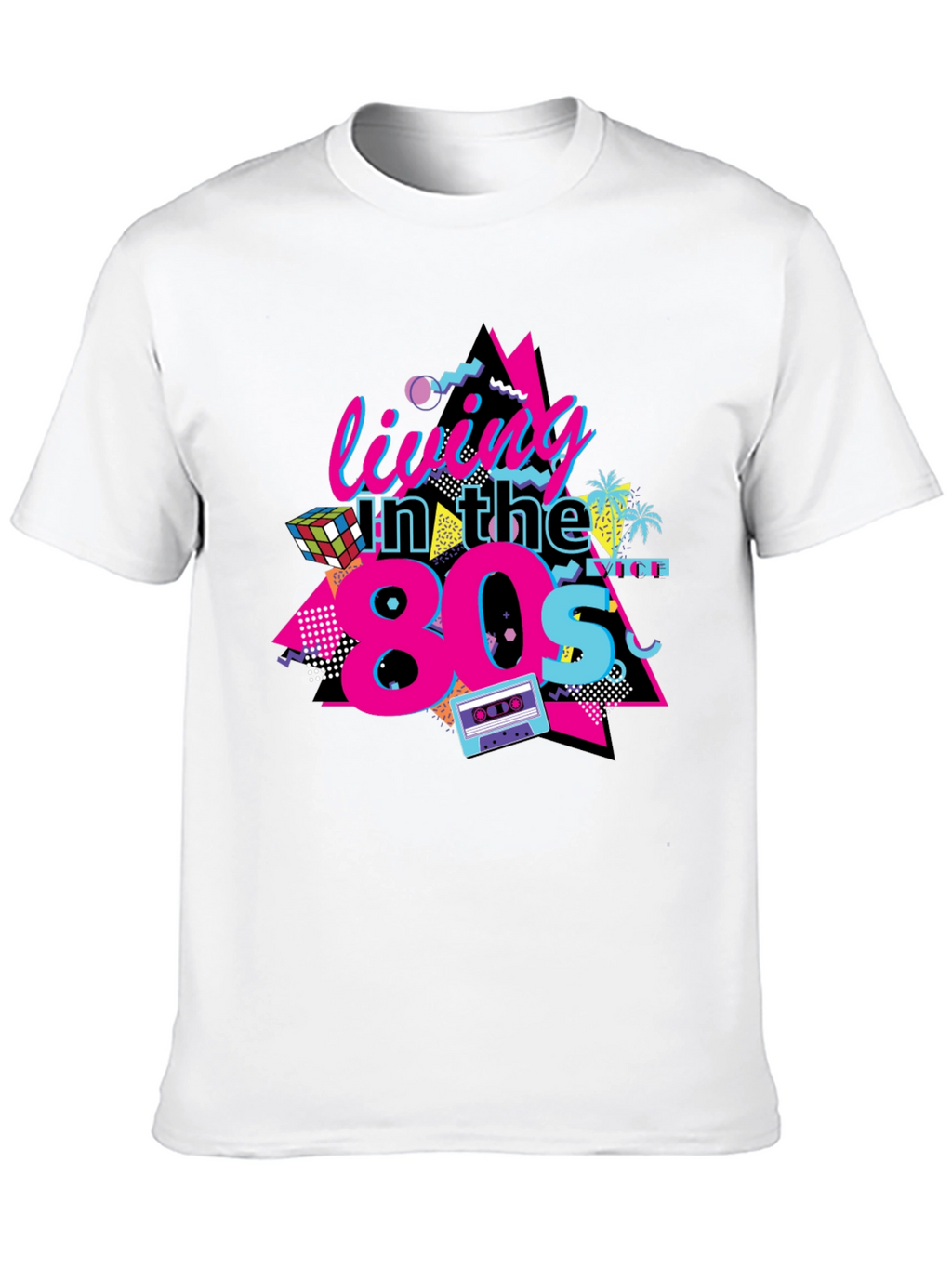 Living in the 80s Graphic Tee