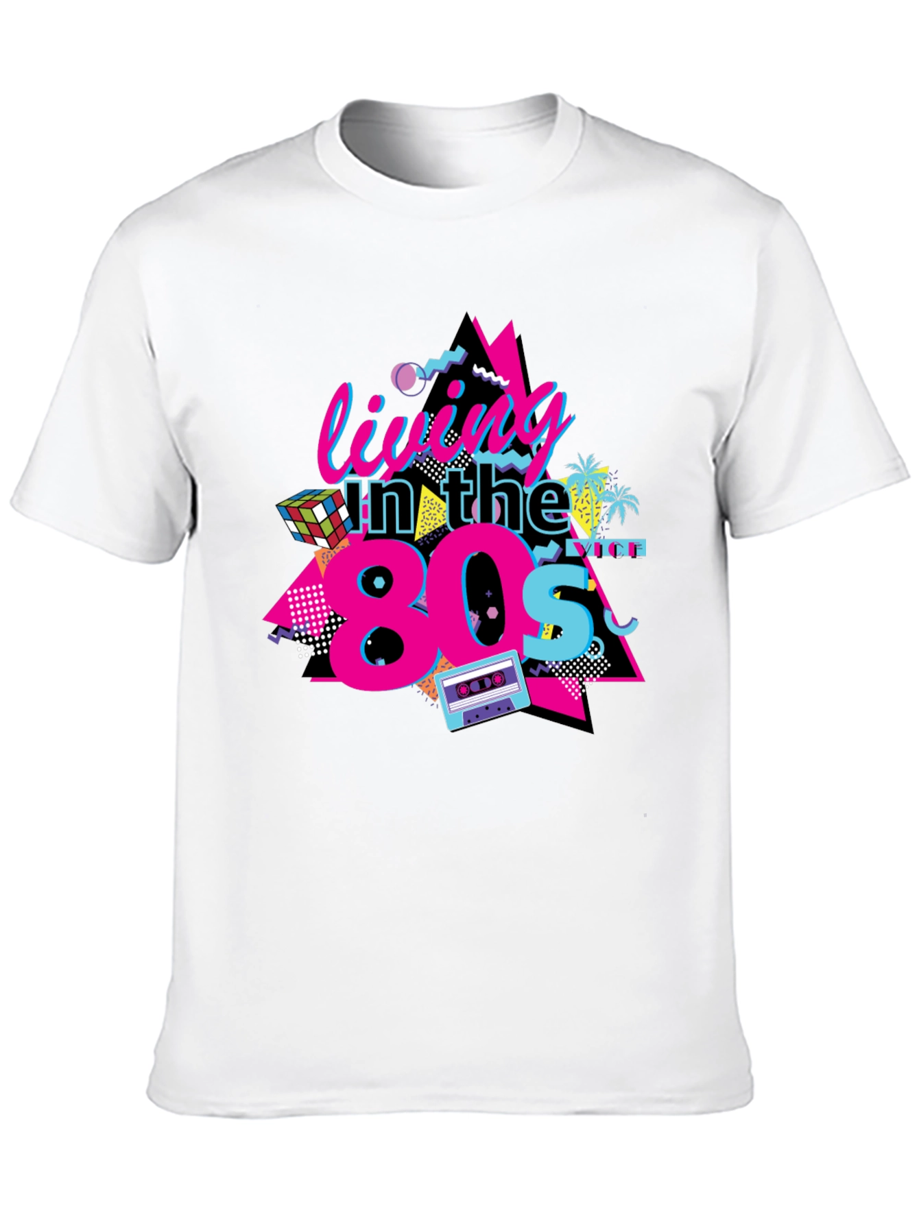 Living in the 80s Graphic Tee