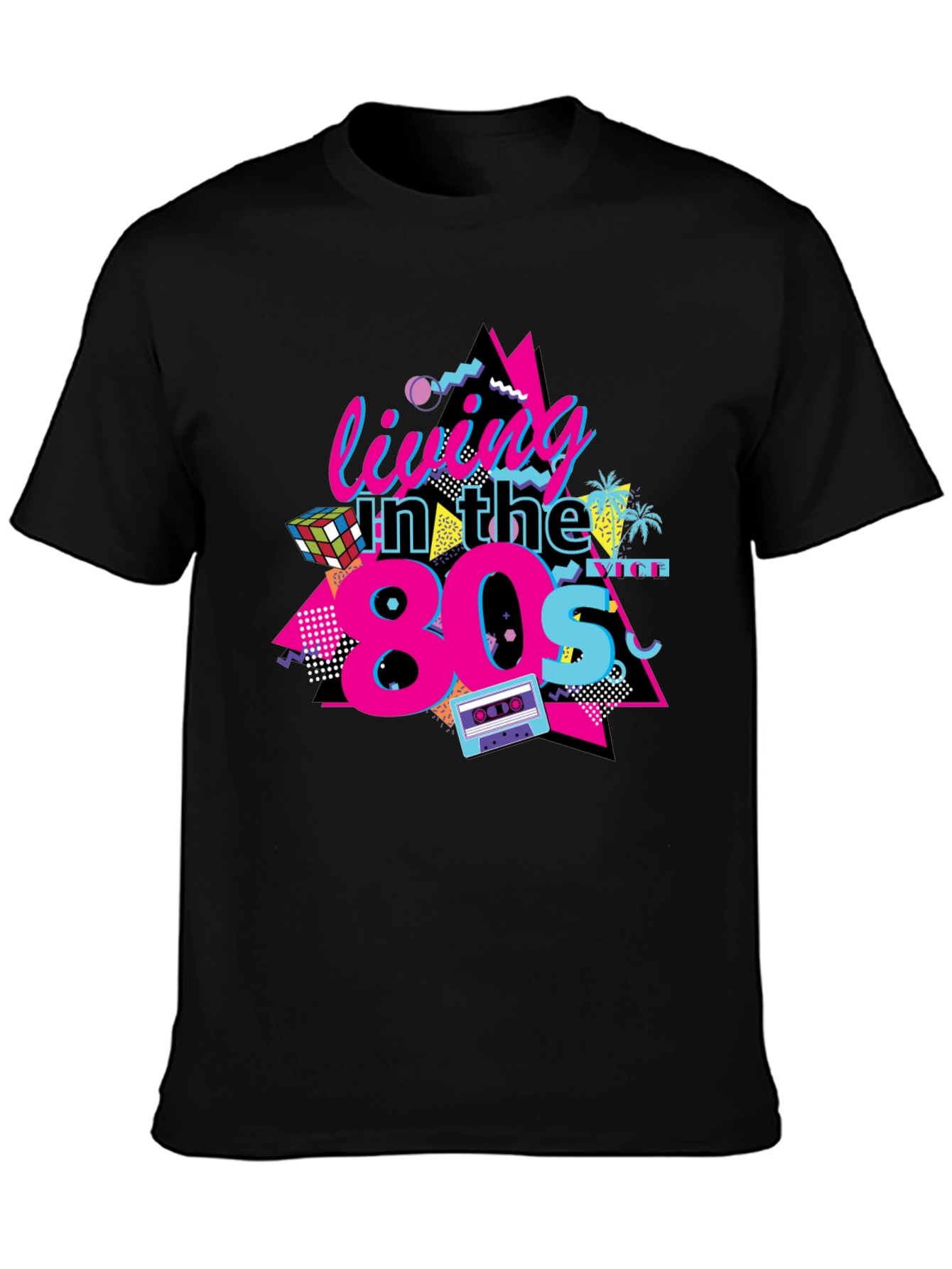 Living in the 80s Graphic Tee