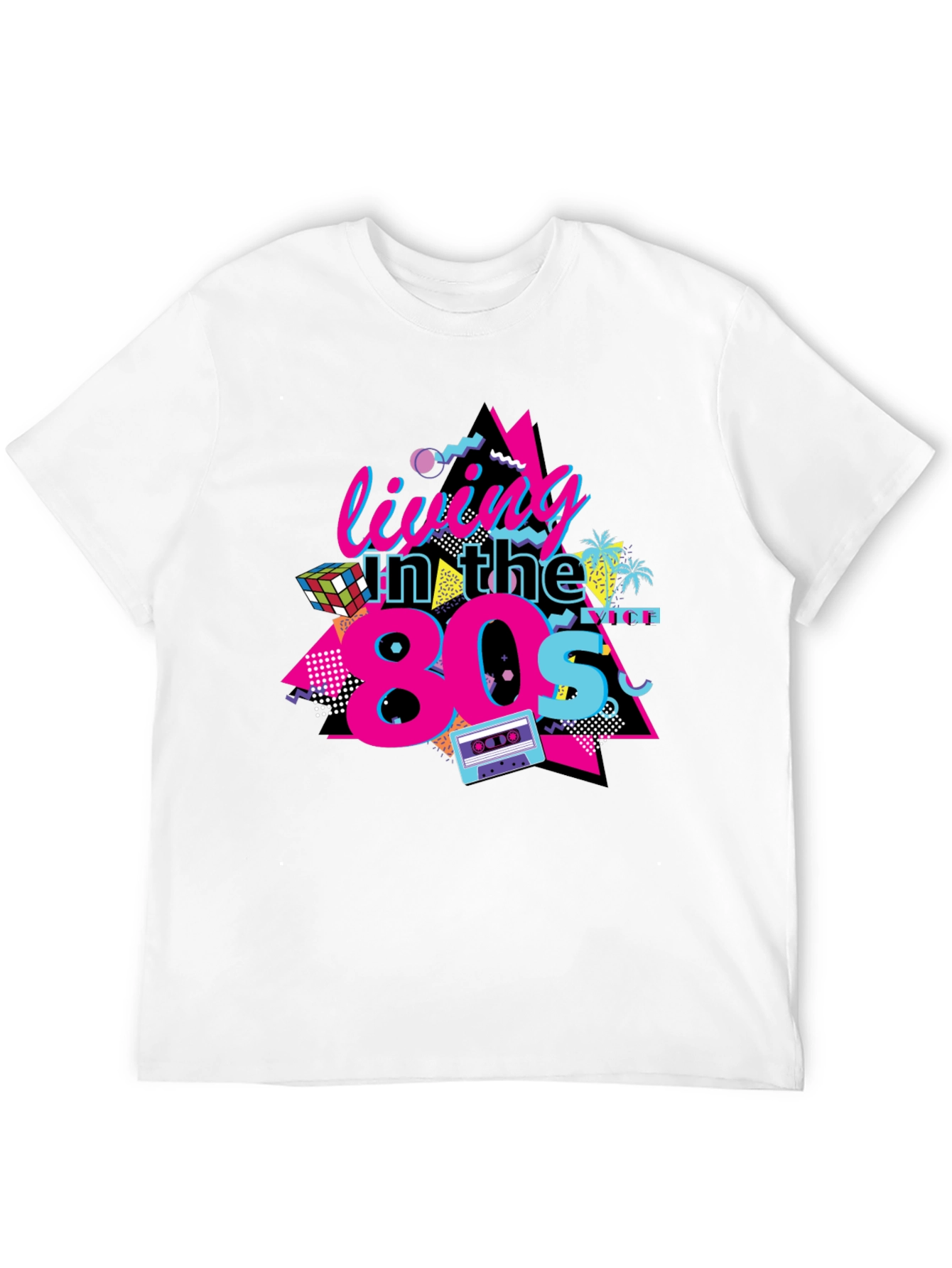 Living in the 80s Graphic Tee