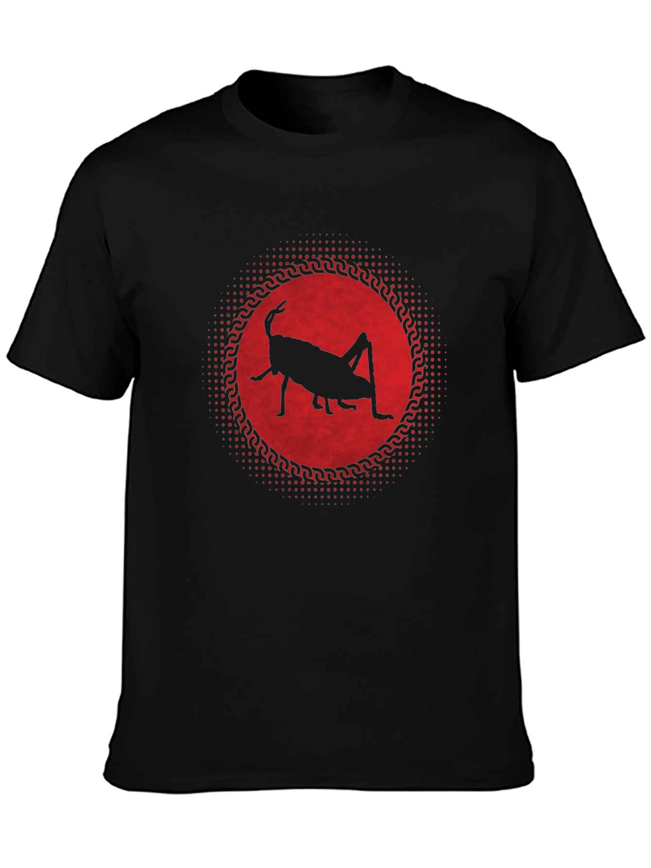 Grasshopper Silhouette Graphic Tee
