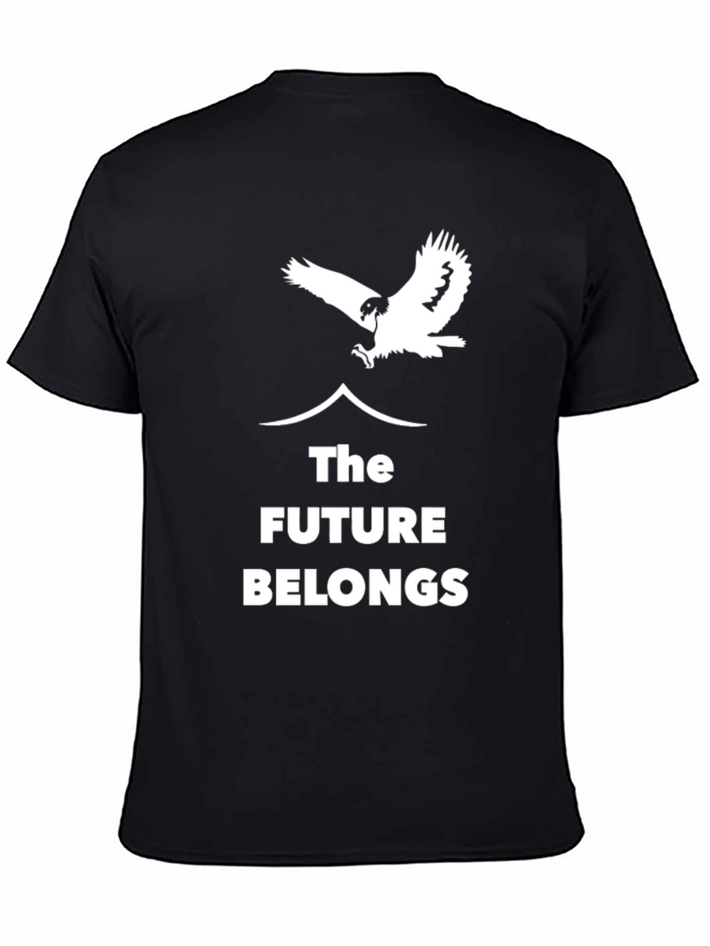The Future Belongs T-Shirt - Eagle Graphic