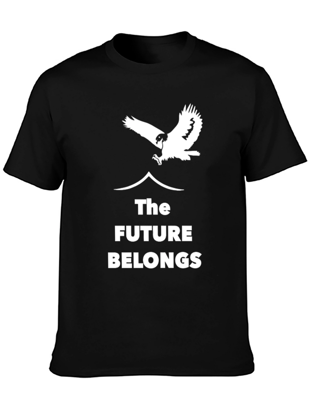 The Future Belongs T-Shirt - Eagle Graphic