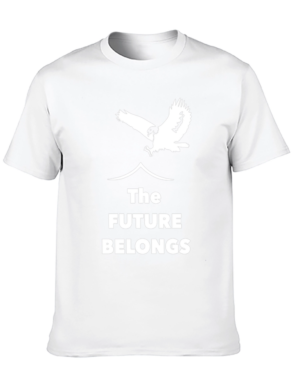The Future Belongs T-Shirt - Eagle Graphic