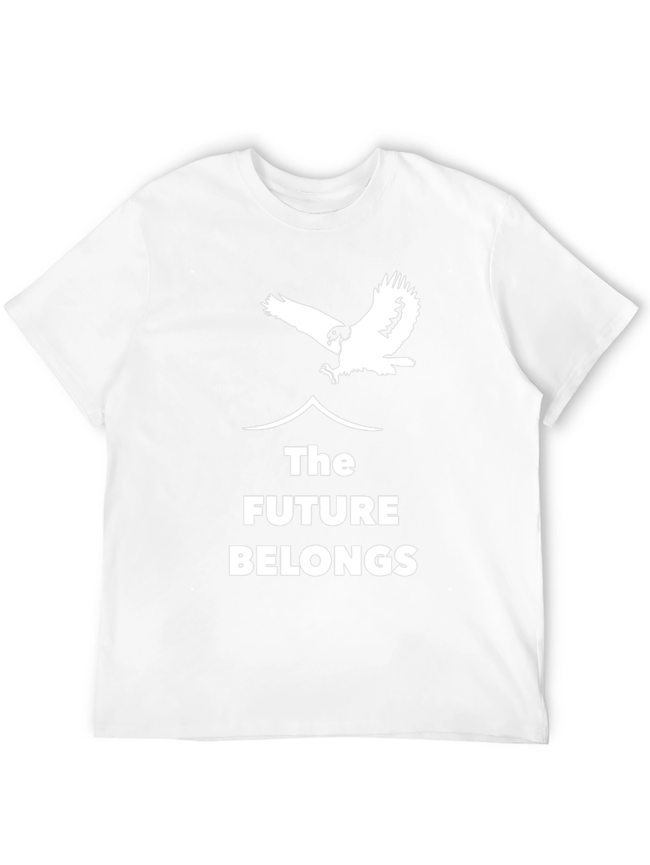 The Future Belongs T-Shirt - Eagle Graphic