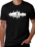 Nature Reflection Graphic Tee - Black