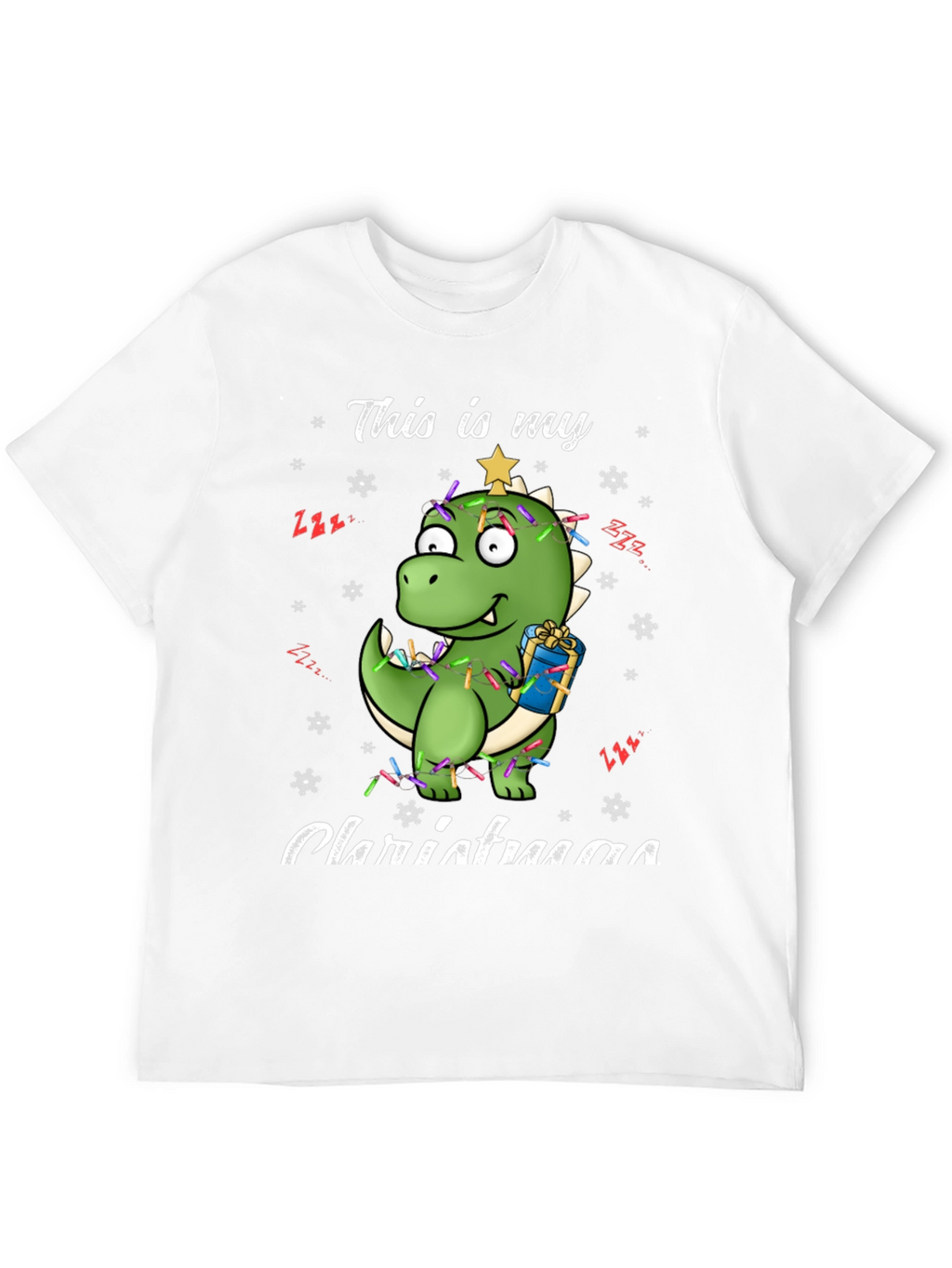 Dinosaur Christmas T-Shirt