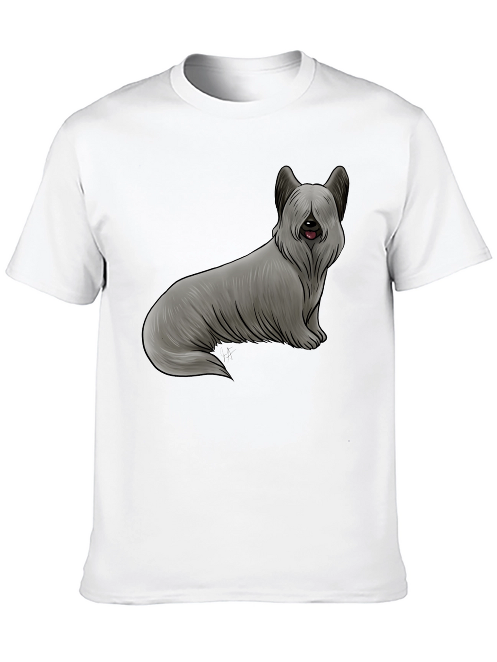 Skye Terrier Graphic T-Shirt