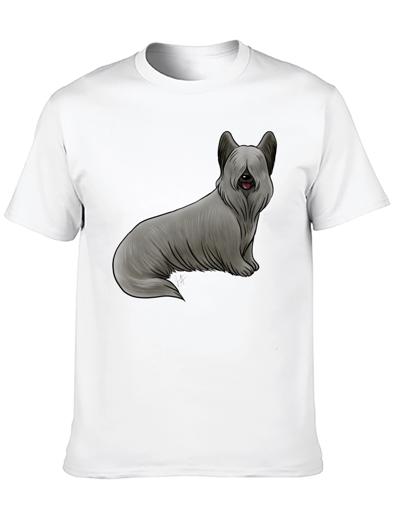 Skye Terrier Graphic T-Shirt