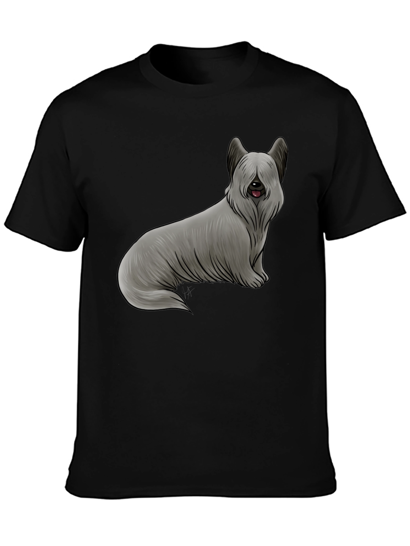 Skye Terrier Graphic T-Shirt