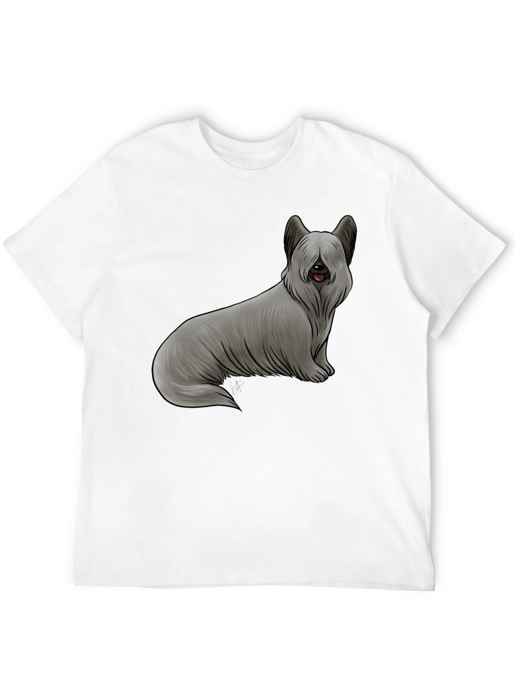 Skye Terrier Graphic T-Shirt