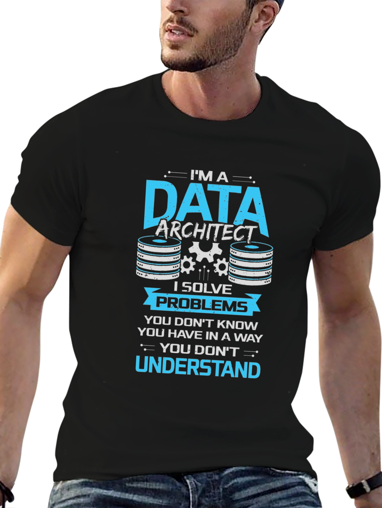 Data Architect T-Shirt - I Solve Problems
