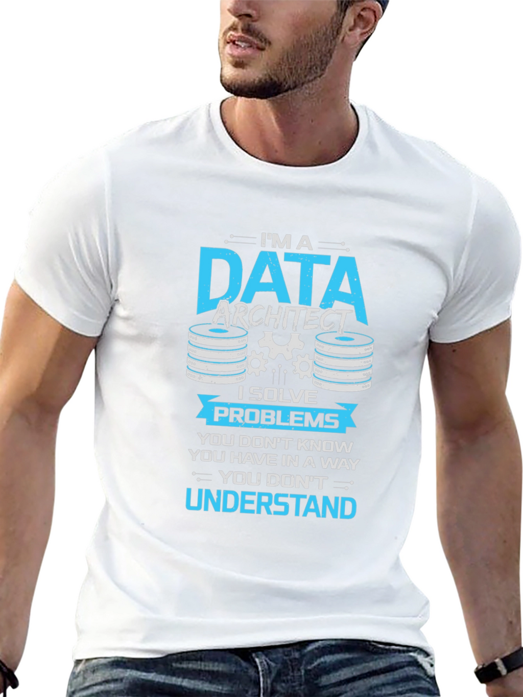 Data Architect T-Shirt - I Solve Problems