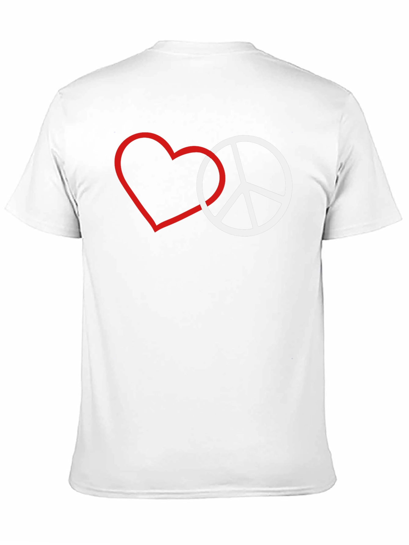 Love & Peace Graphic Tee - Black
