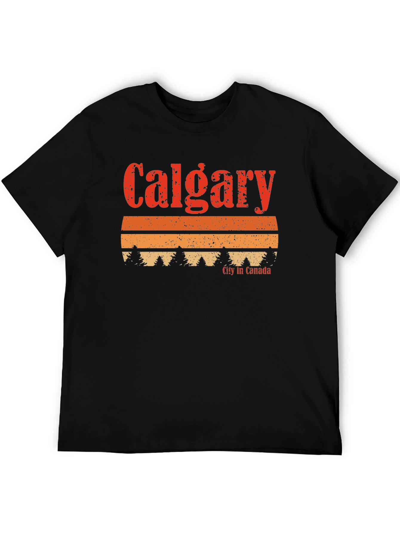 Calgary Canada Retro T-Shirt
