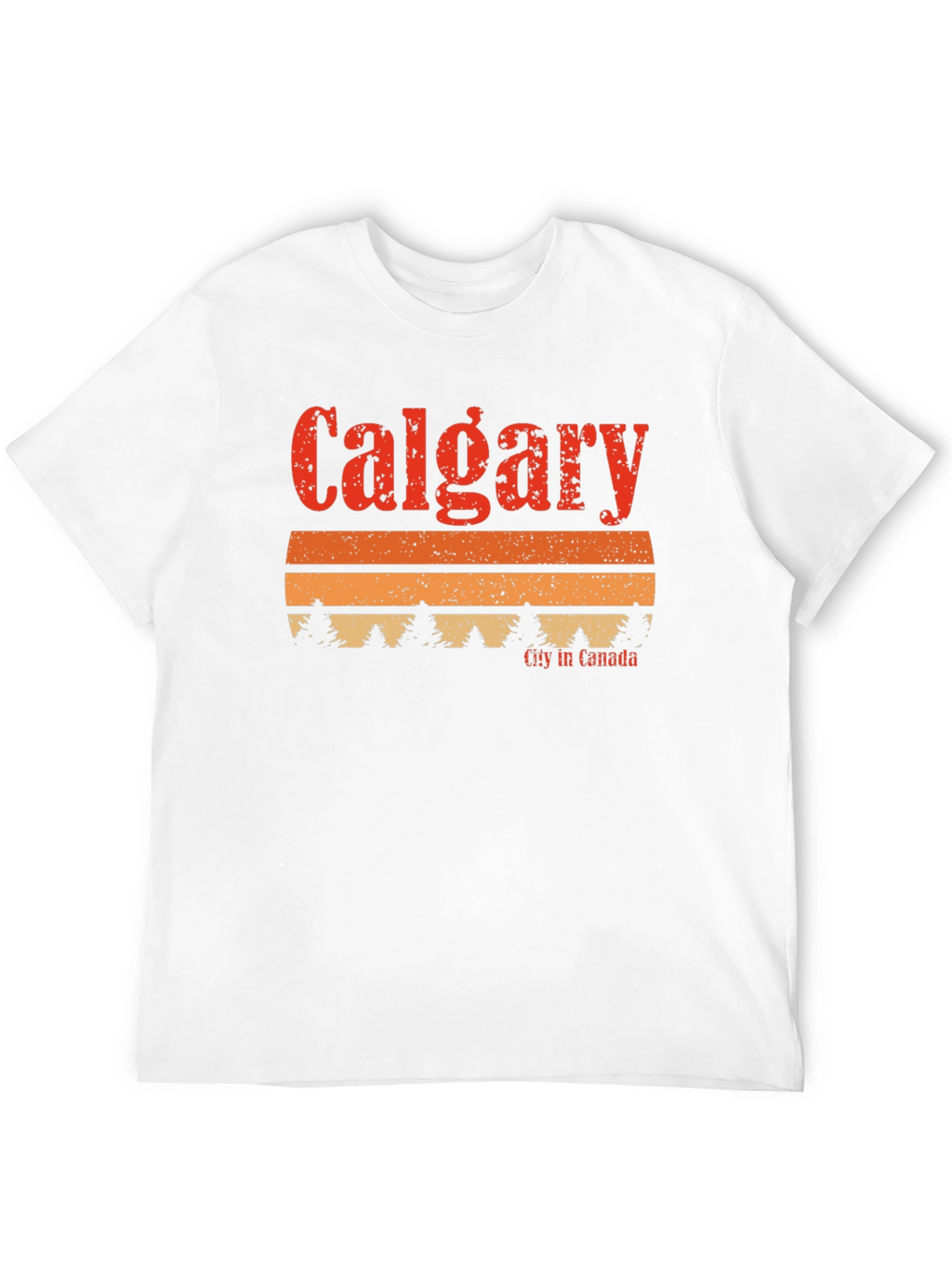 Calgary Canada Retro T-Shirt