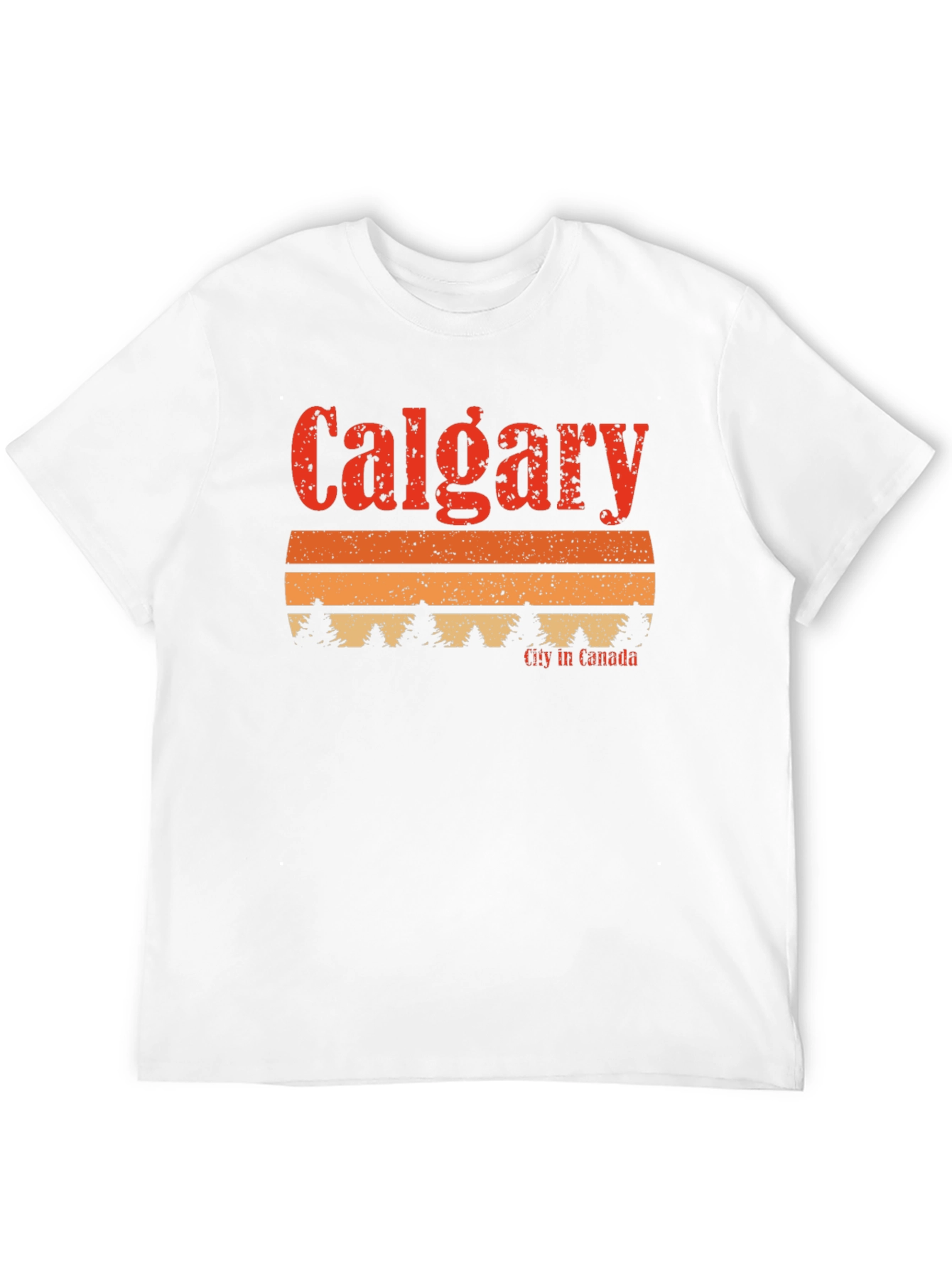 Calgary Canada Retro T-Shirt
