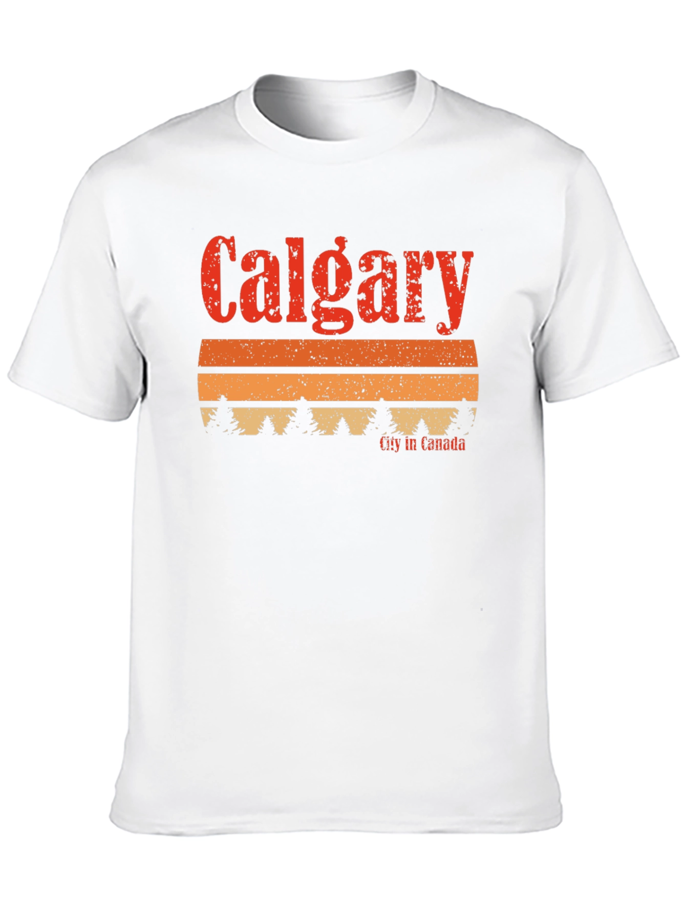 Calgary Canada Retro T-Shirt