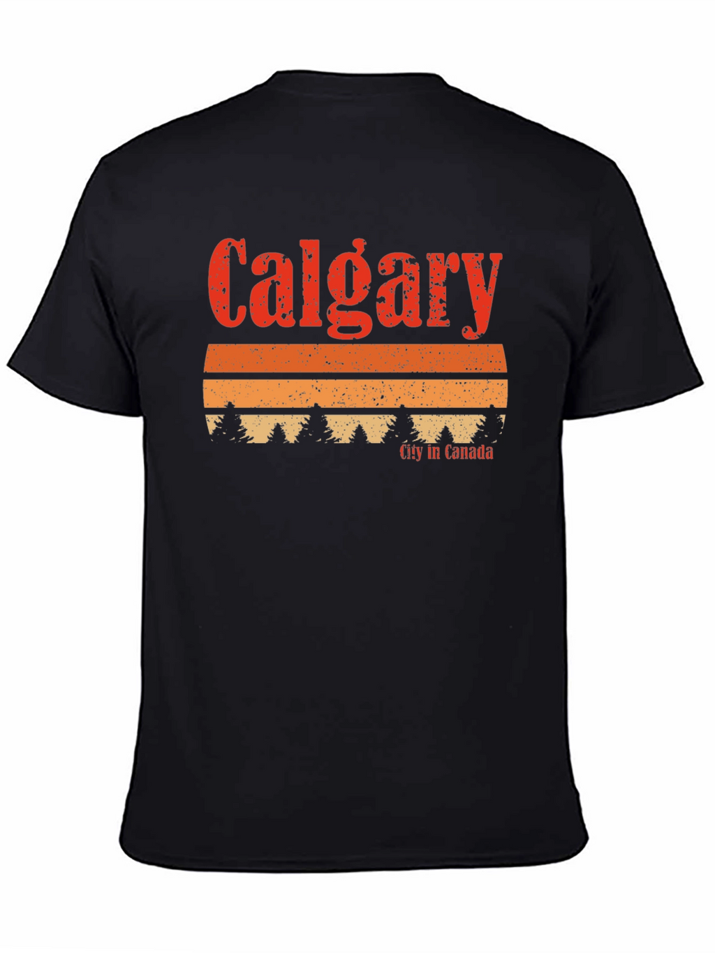 Calgary Canada Retro T-Shirt