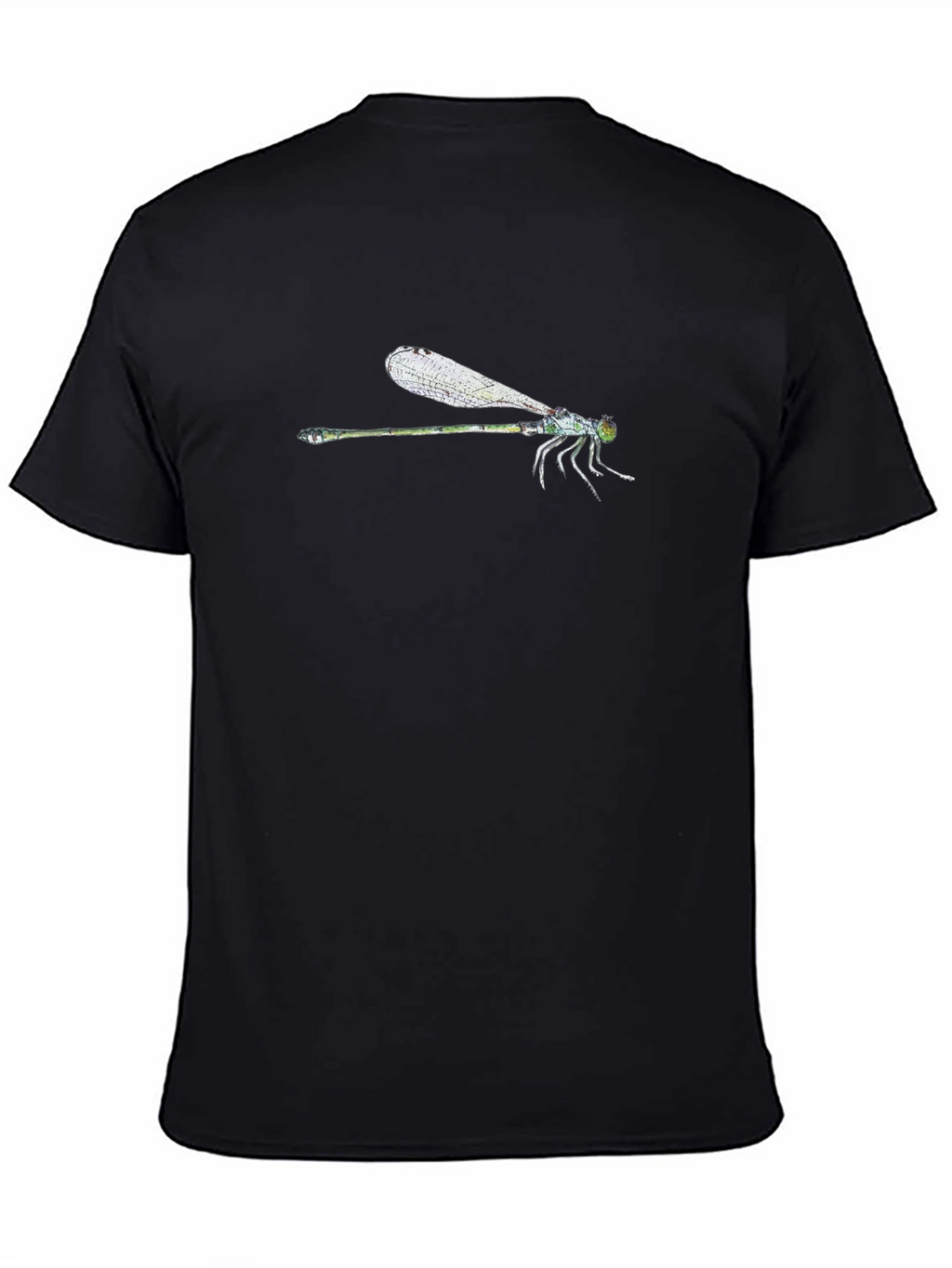 Dragonfly Graphic Black T-Shirt