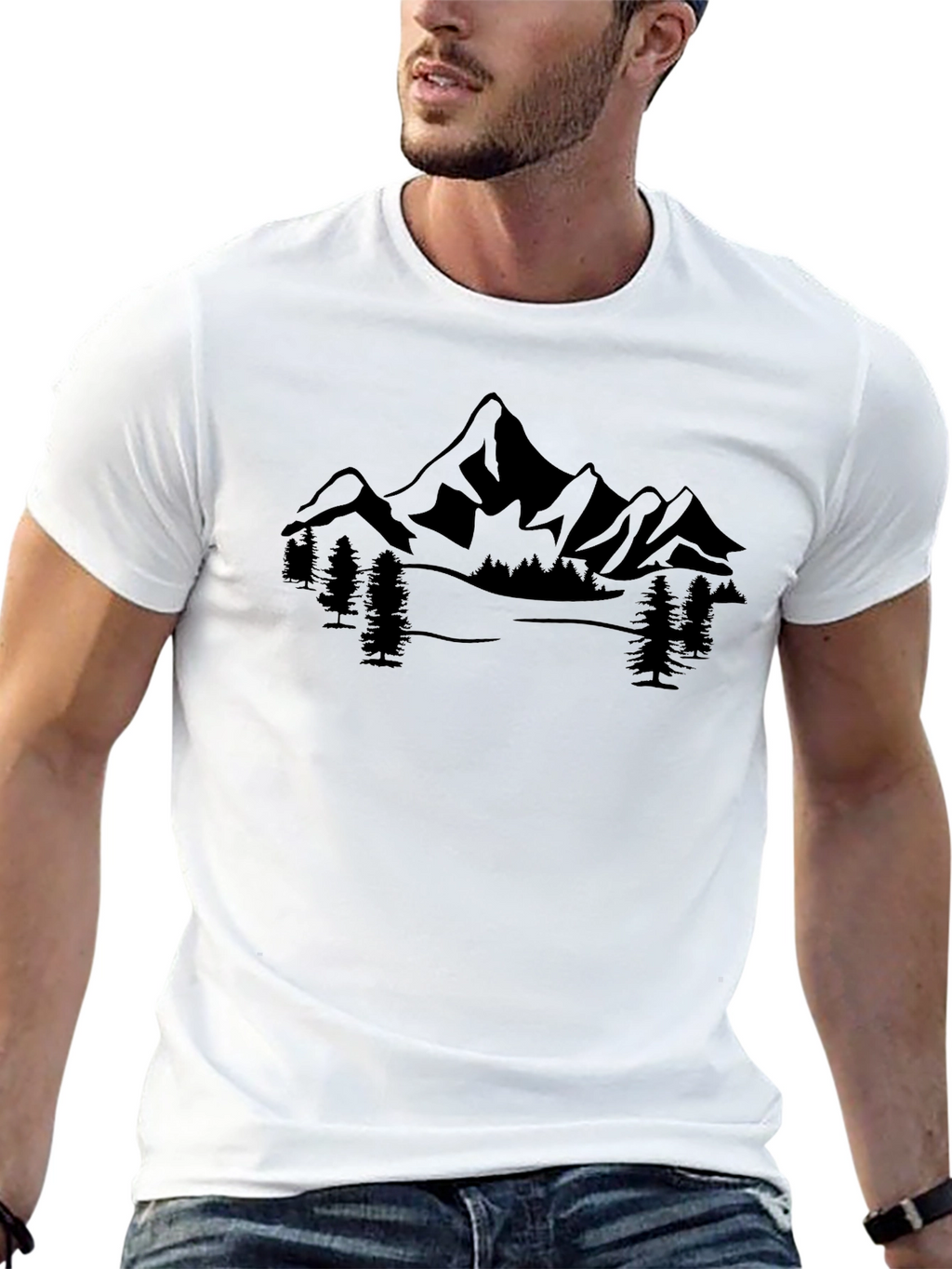 Mountains Graphic T-Shirt - Adventure Ready