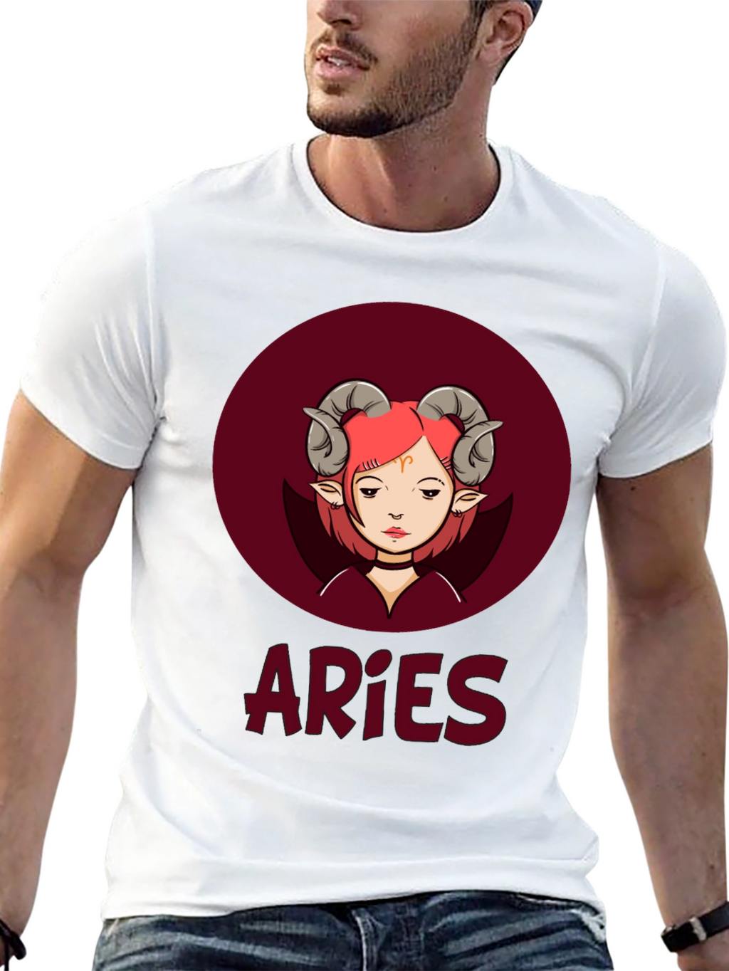 Aries Zodiac Sign T-Shirt