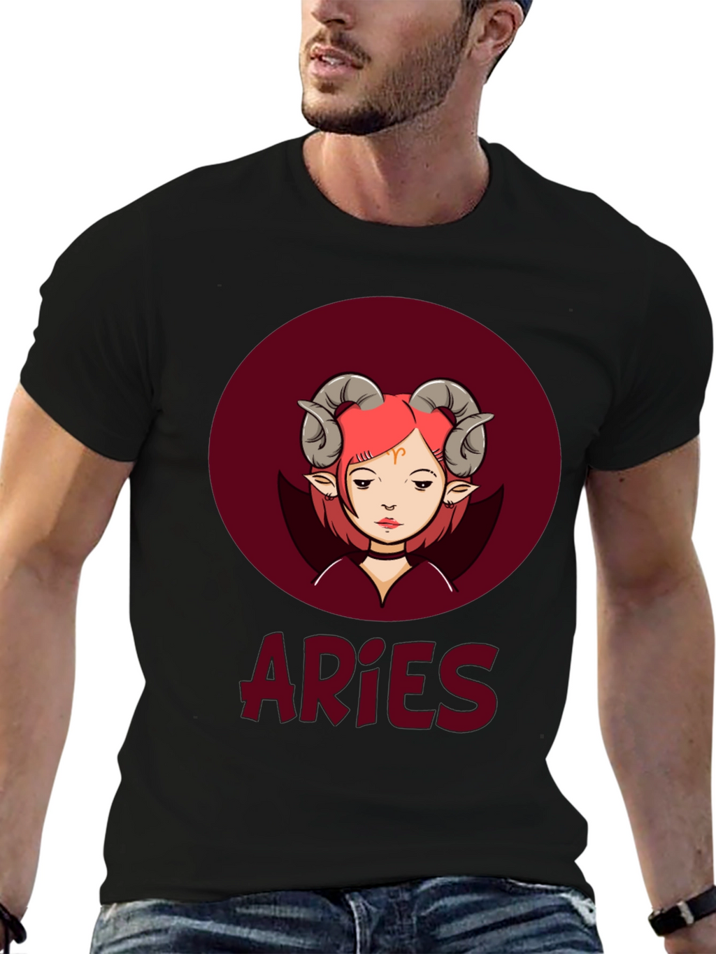 Aries Zodiac Sign T-Shirt