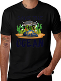 Save the Ocean Graphic T-Shirt