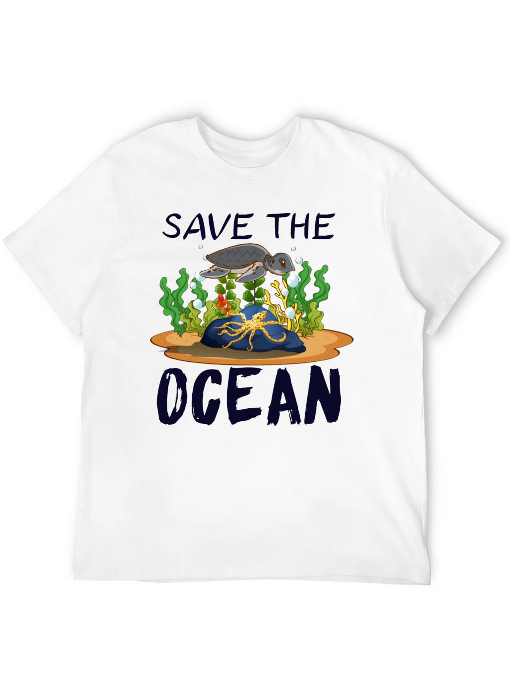 Save the Ocean Graphic T-Shirt