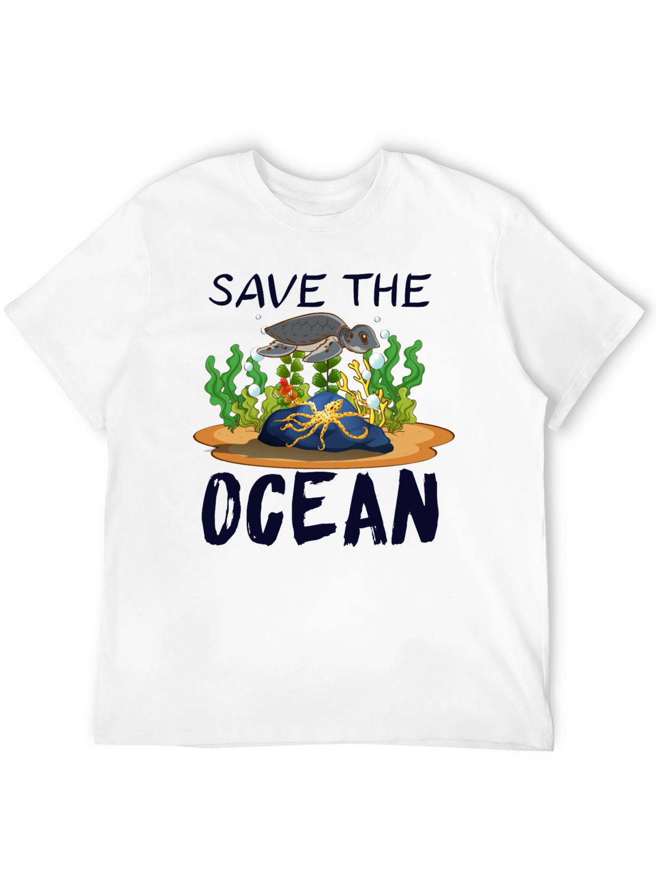 Save the Ocean Graphic T-Shirt