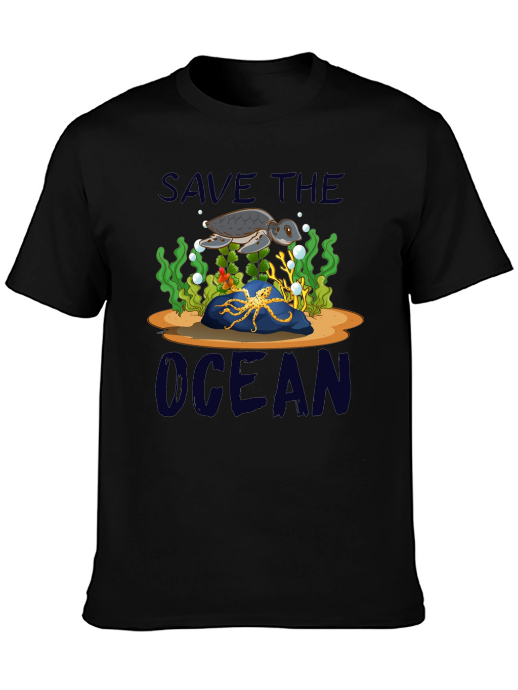 Save the Ocean Graphic T-Shirt