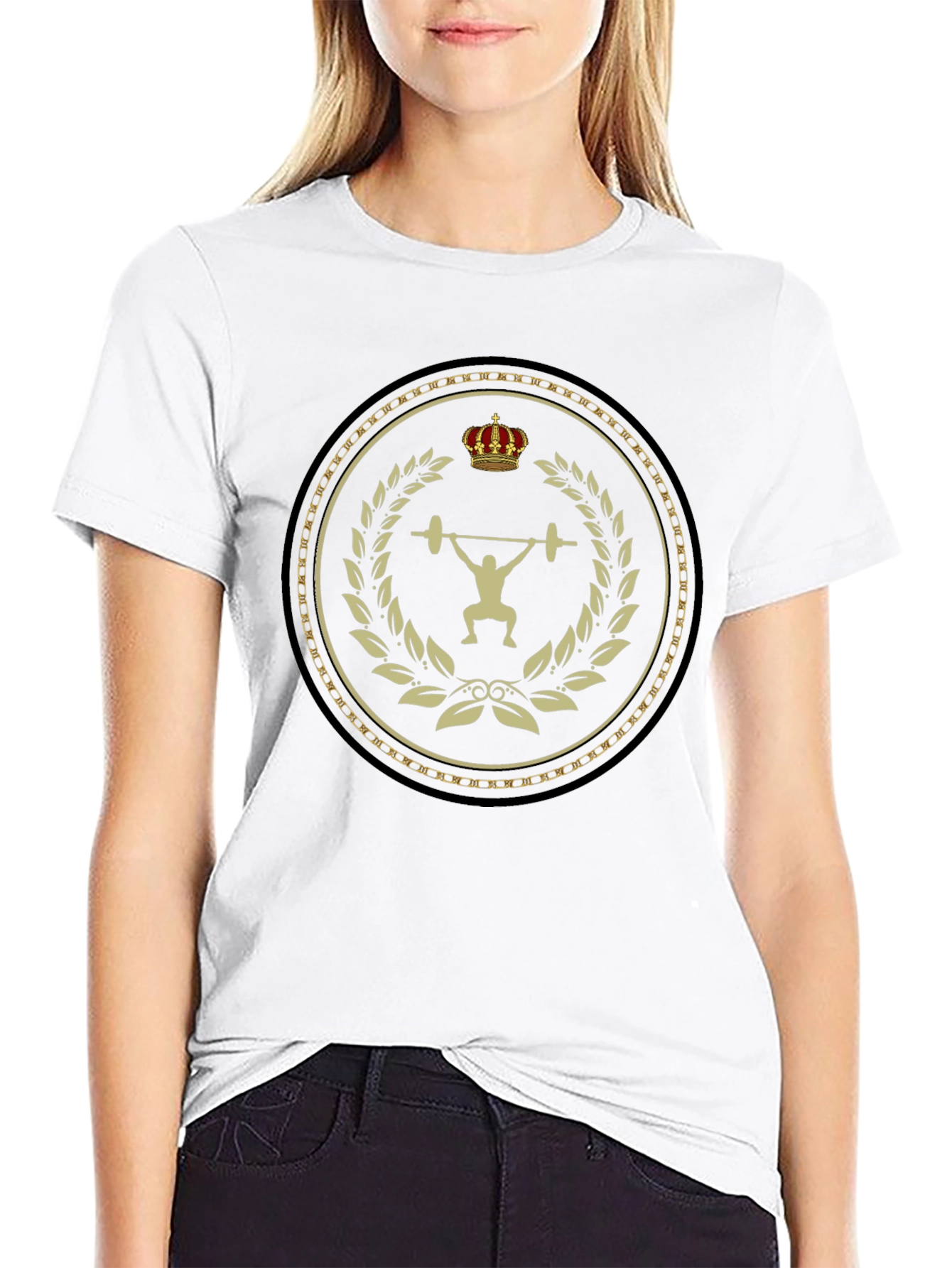 Royal Weightlifter Graphic T-Shirt