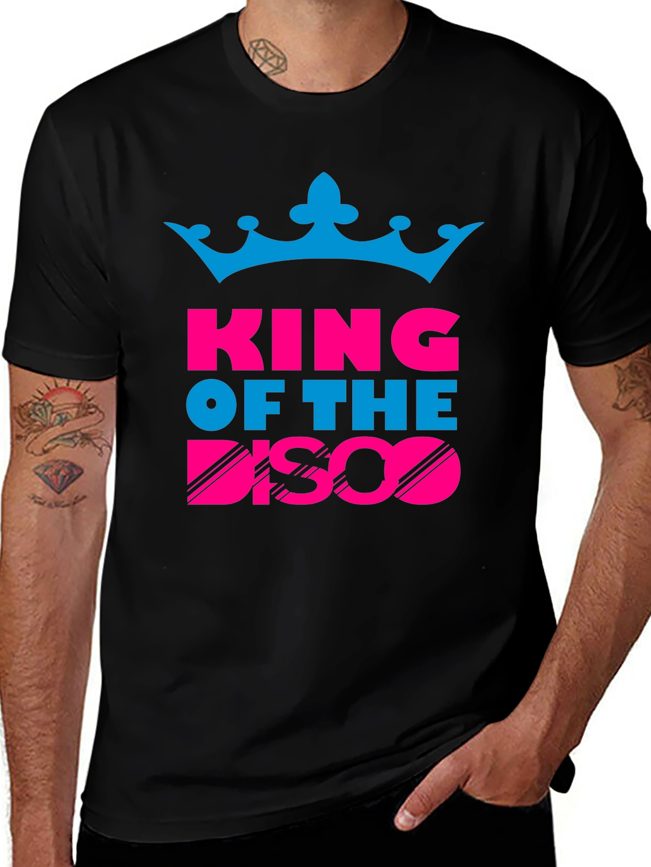 King of the Disco T-Shirt - Retro Party Tee