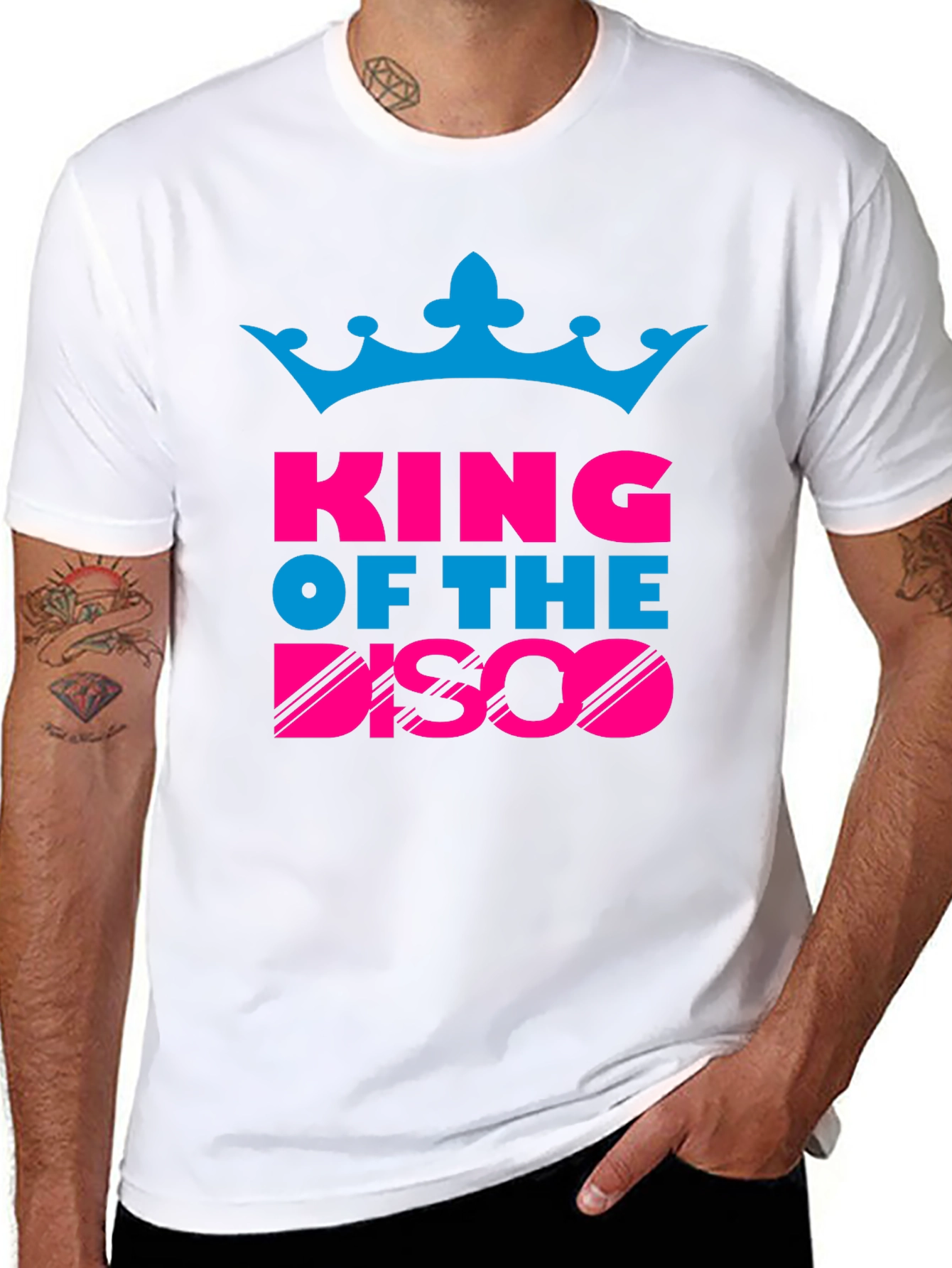 King of the Disco T-Shirt - Retro Party Tee