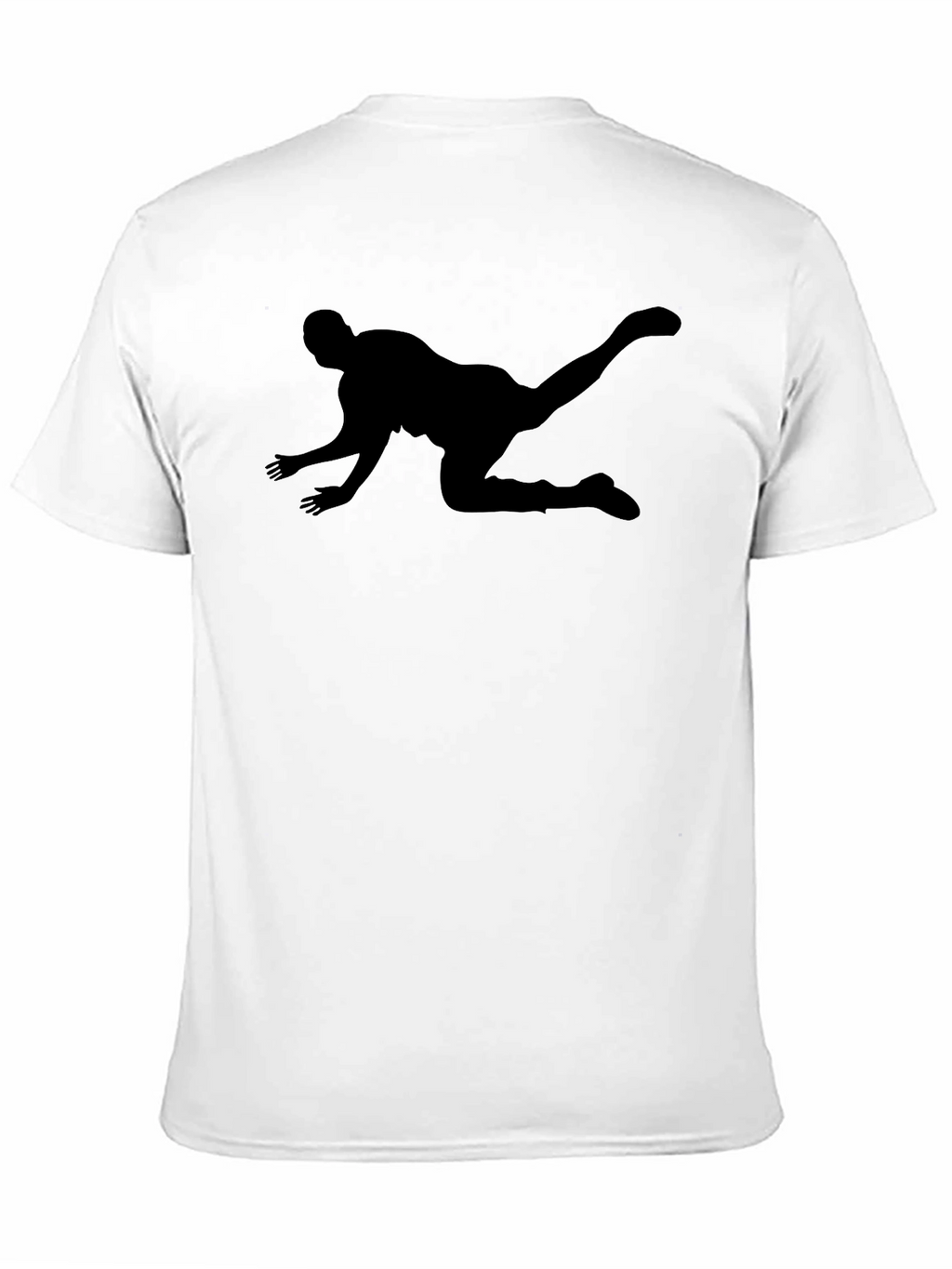 Silhouette Pose Graphic Tee - Classic Black
