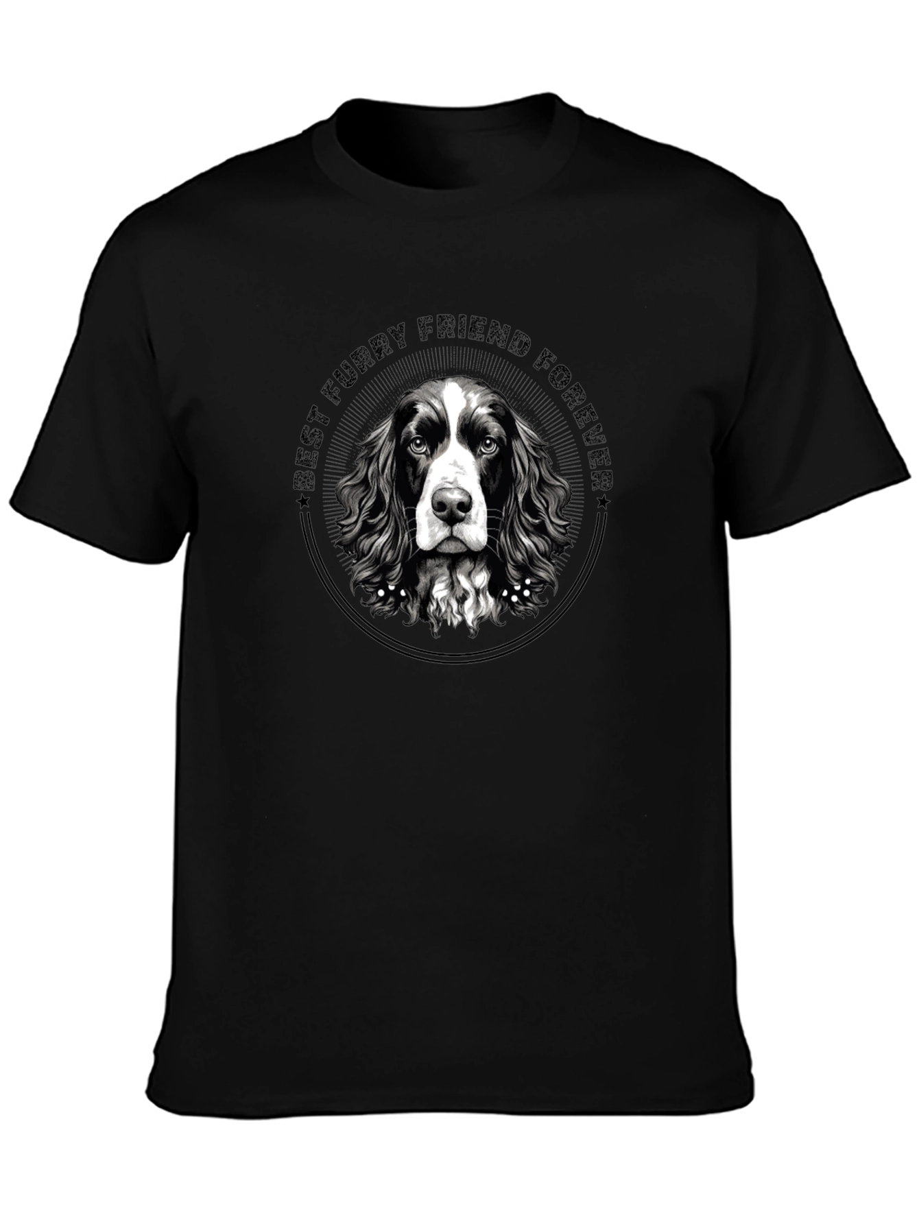 Best Furry Friend Forever T-Shirt – Dog Lover Graphic Tee
