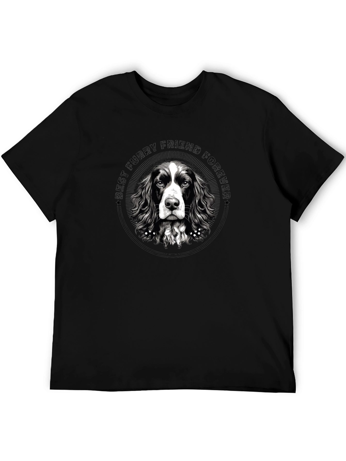 Best Furry Friend Forever T-Shirt – Dog Lover Graphic Tee